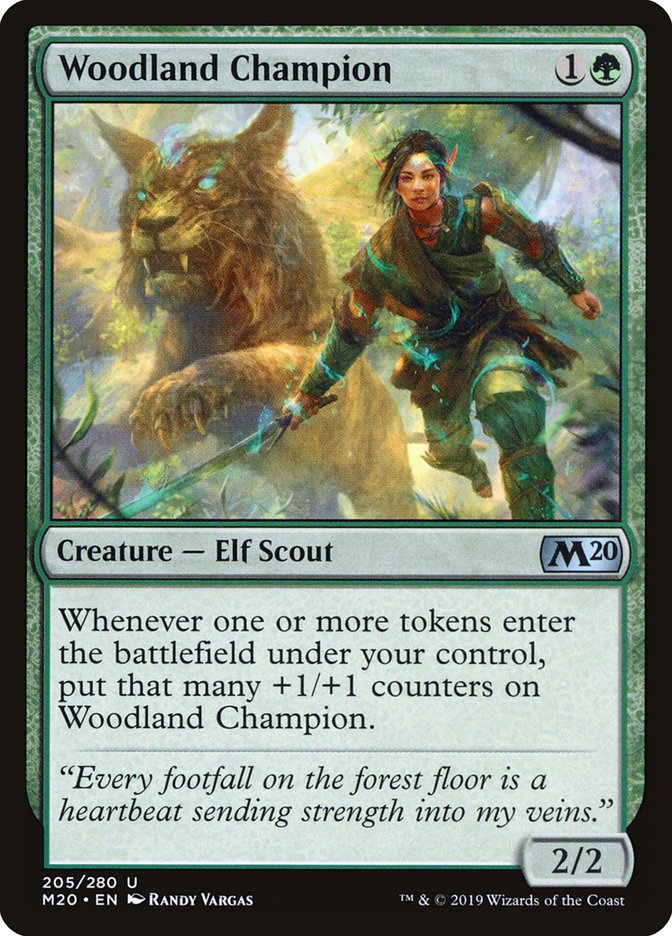 Woodland Champion [Core Set 2020] | Good Games Morley