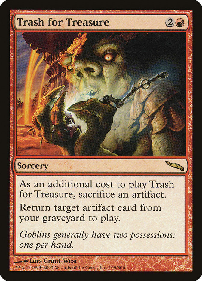 Trash for Treasure [Mirrodin] | Good Games Morley
