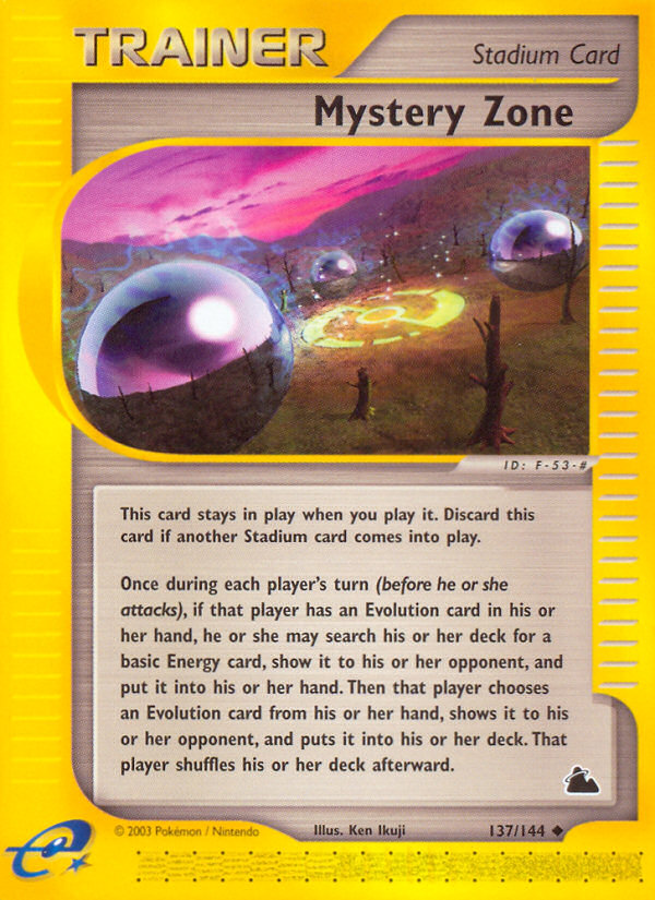 Mystery Zone (137/144) [Skyridge] | Good Games Morley