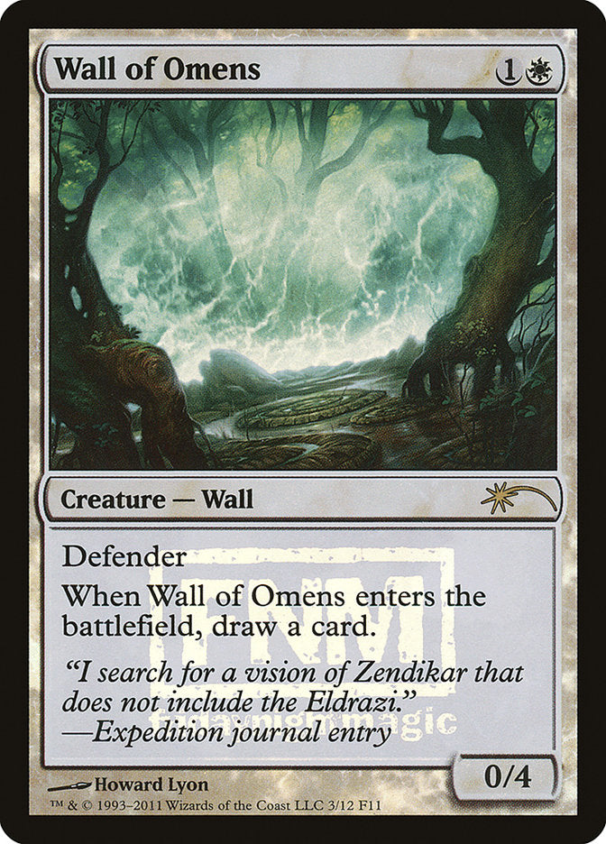 Wall of Omens [Friday Night Magic 2011] | Good Games Morley