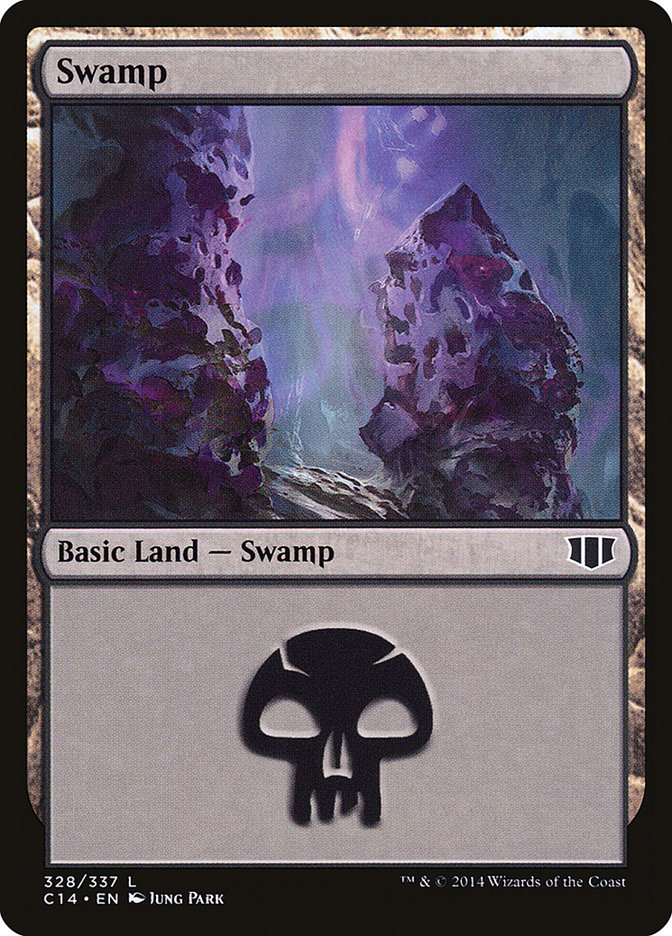 Swamp (328) [Commander 2014] | Good Games Morley