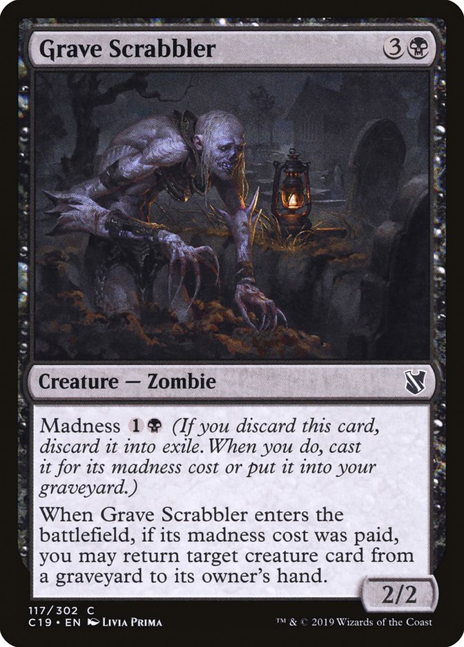 Grave Scrabbler [Commander 2019] | Good Games Morley