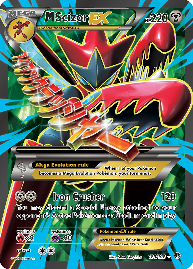 M Scizor EX (120/122) [XY: BREAKpoint] | Good Games Morley