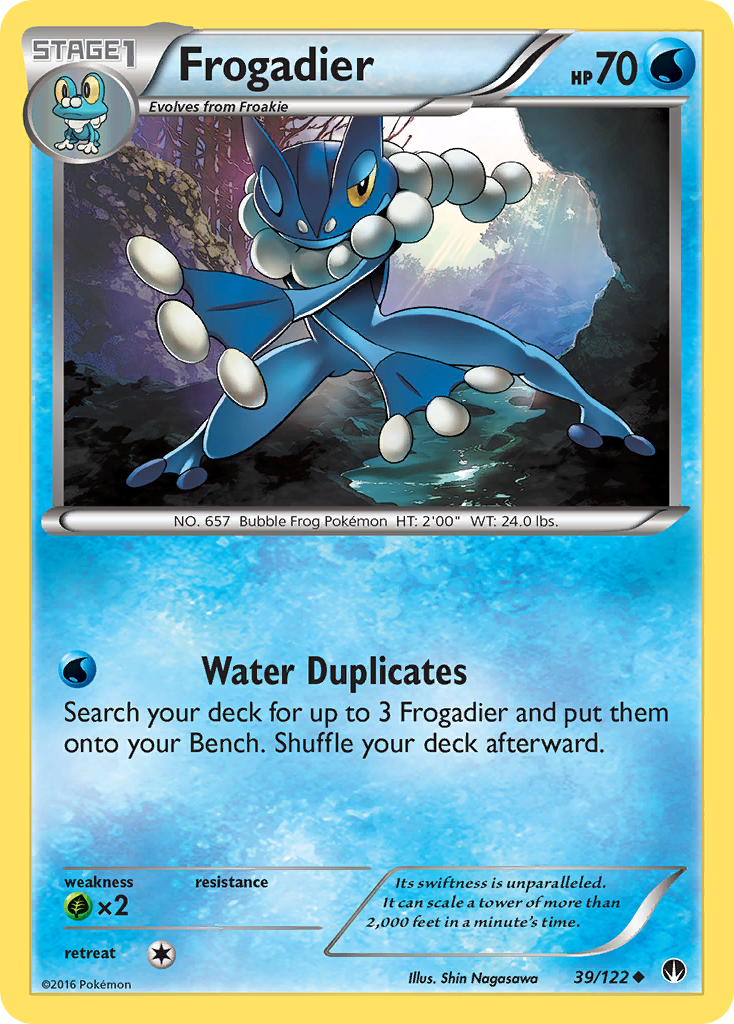 Frogadier (39/122) [XY: BREAKpoint] | Good Games Morley