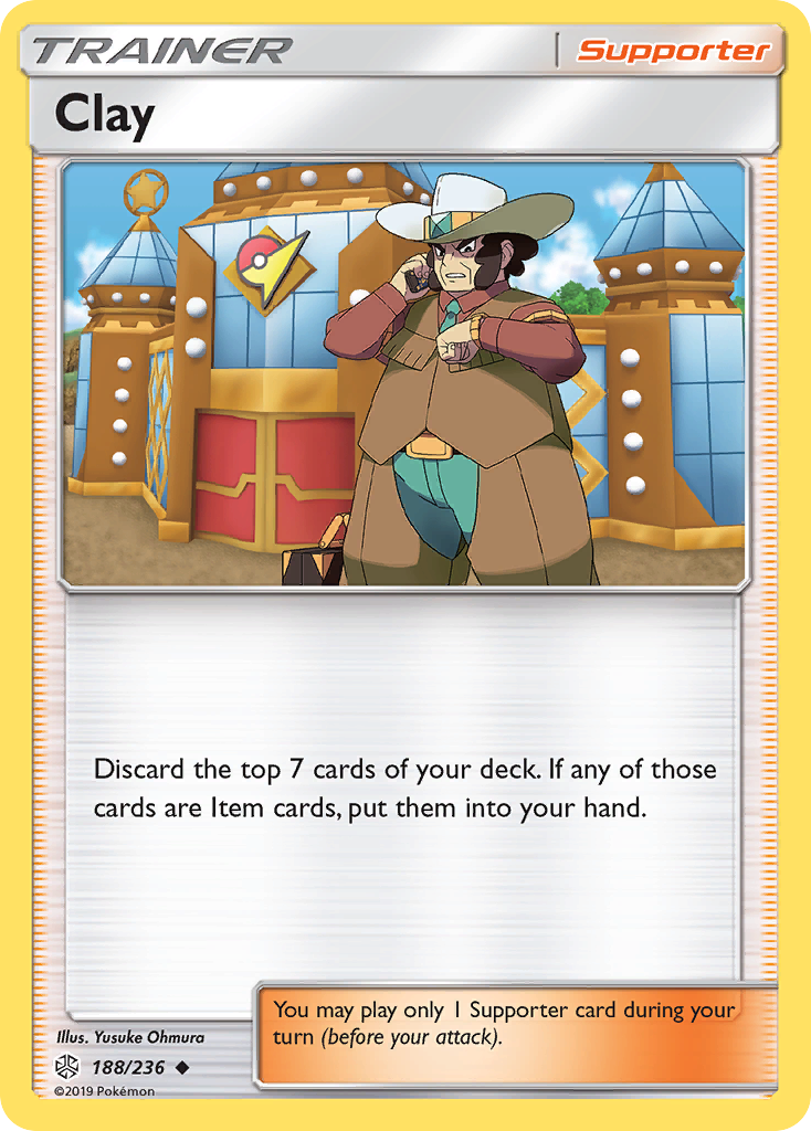 Clay (188/236) [Sun & Moon: Cosmic Eclipse] | Good Games Morley