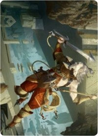 Cliffhaven Sell-Sword Art Card [Zendikar Rising Art Series] | Good Games Morley