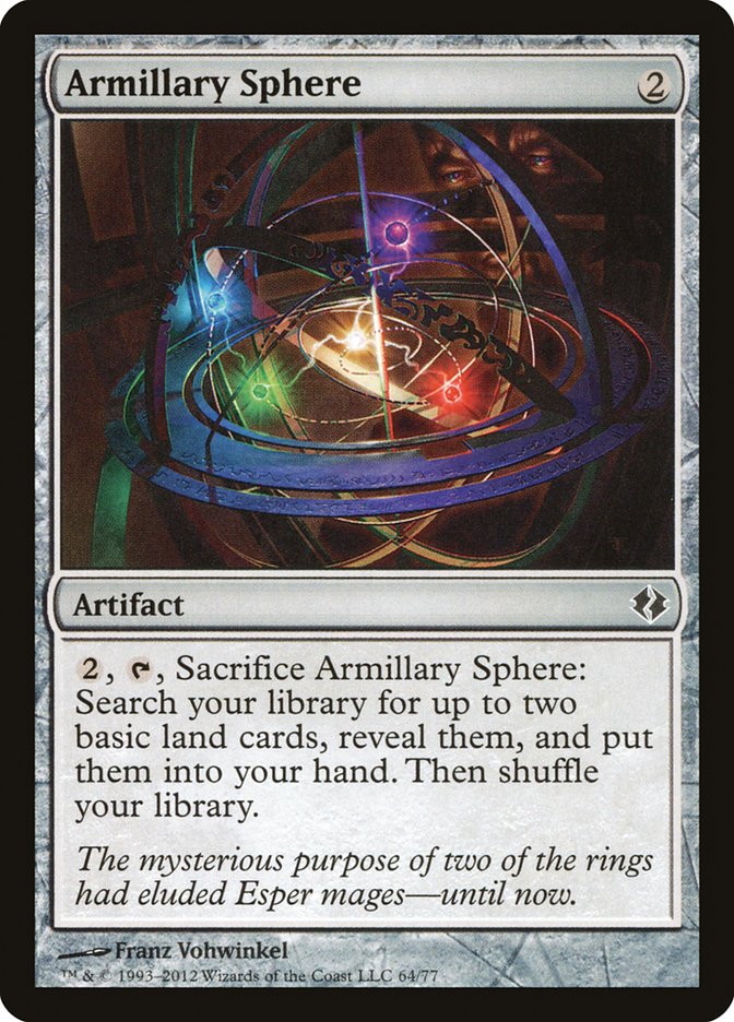 Armillary Sphere [Duel Decks: Venser vs. Koth] | Good Games Morley