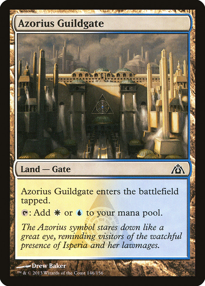 Azorius Guildgate [Dragon's Maze] | Good Games Morley