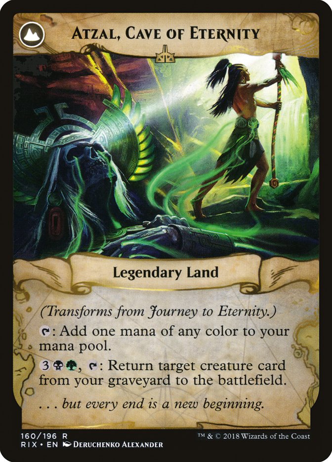 Journey to Eternity // Atzal, Cave of Eternity [Rivals of Ixalan] | Good Games Morley