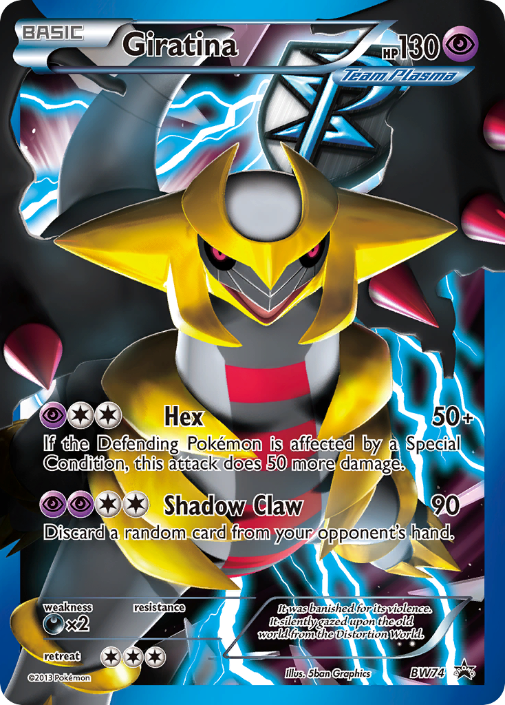 Giratina (BW74) [Black & White: Black Star Promos] | Good Games Morley