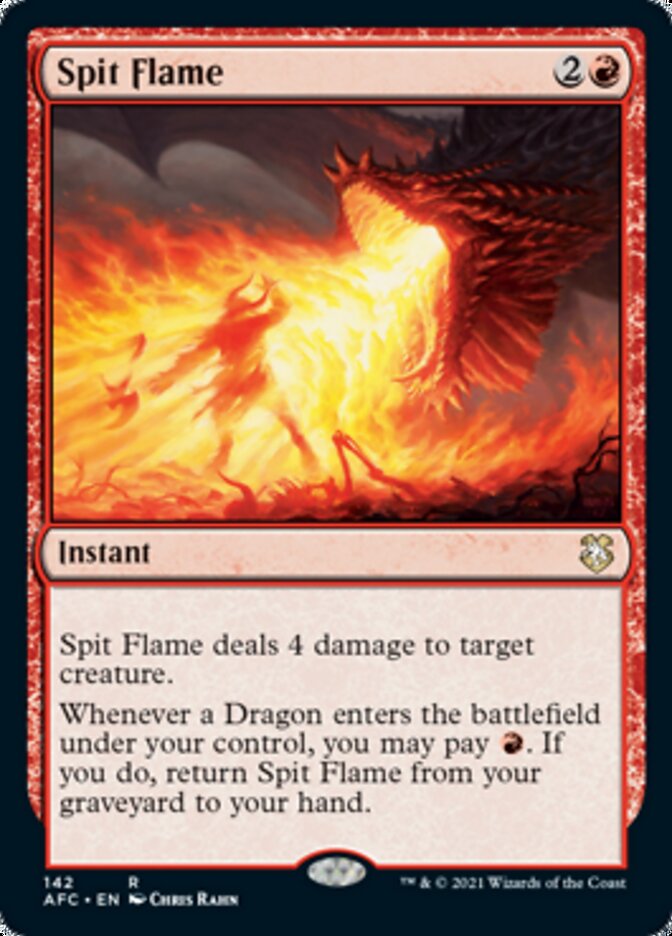 Spit Flame [Dungeons & Dragons: Adventures in the Forgotten Realms Commander] | Good Games Morley