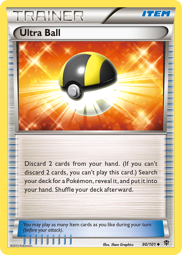Ultra Ball (90/101) [Black & White: Plasma Blast] | Good Games Morley