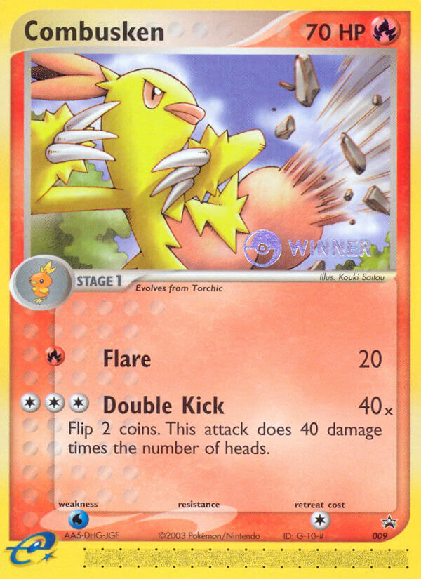 Combusken (009) [Nintendo: Black Star Promos] | Good Games Morley