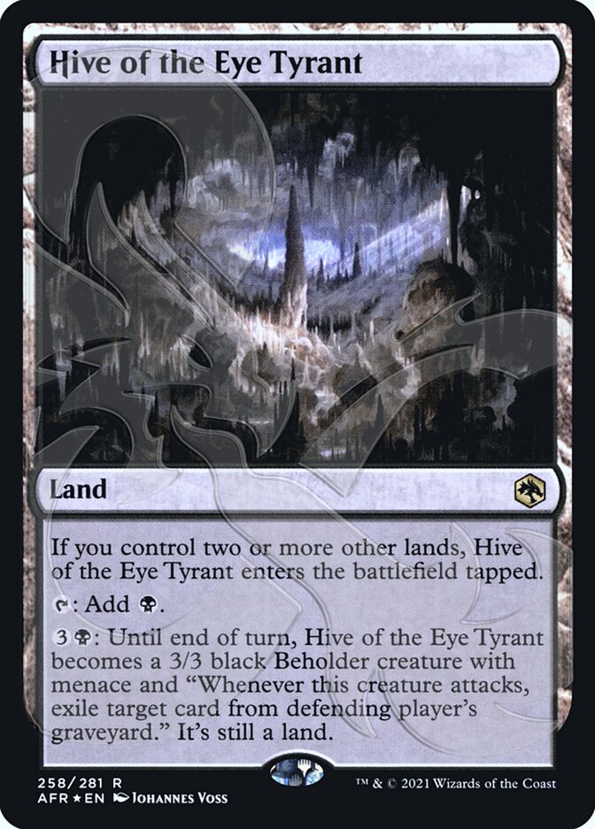 Hive of the Eye Tyrant (Ampersand Promo) [Dungeons & Dragons: Adventures in the Forgotten Realms Promos] | Good Games Morley