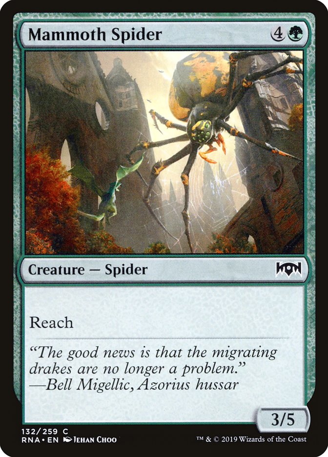 Mammoth Spider [Ravnica Allegiance] | Good Games Morley