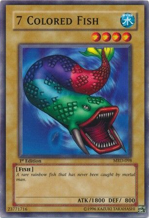 7 Colored Fish [MRD-098] Common | Good Games Morley