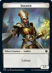 Eldrazi // Soldier Double-Sided Token [Starter Commander Decks] | Good Games Morley