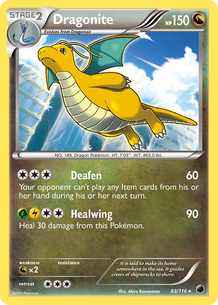 Dragonite (83/116) (Cosmos Holo) (Blister Exclusive) [Black & White: Plasma Freeze] | Good Games Morley