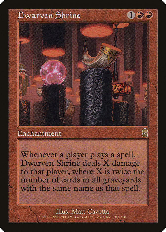 Dwarven Shrine [Odyssey] | Good Games Morley