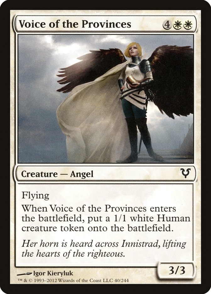 Voice of the Provinces [Avacyn Restored] | Good Games Morley