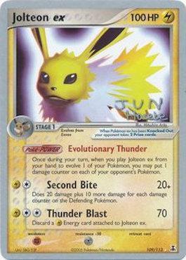Jolteon ex (109/113) (Flyvees - Jun Hasebe) [World Championships 2007] | Good Games Morley