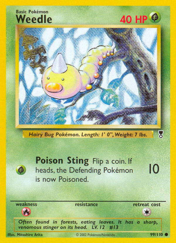 Weedle (99/110) [Legendary Collection] | Good Games Morley