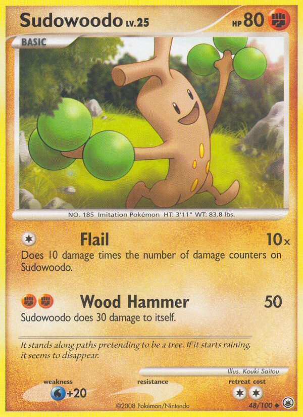 Sudowoodo (48/100) [Diamond & Pearl: Majestic Dawn] | Good Games Morley