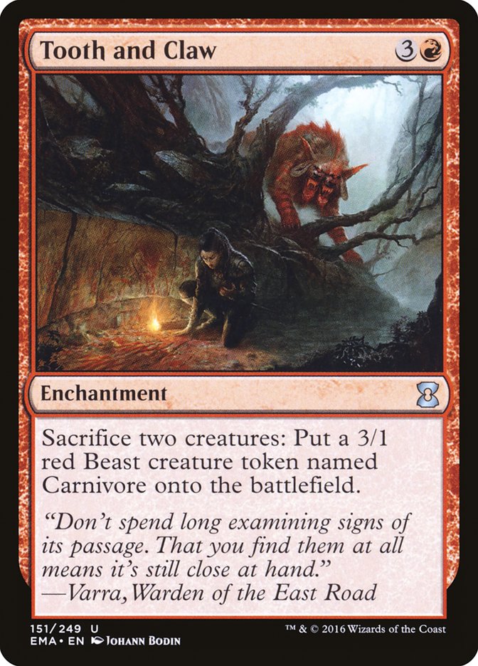 Tooth and Claw [Eternal Masters] | Good Games Morley