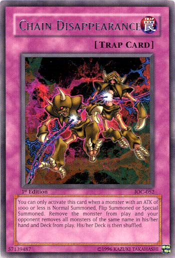 Chain Disappearance [IOC-052] Rare | Good Games Morley