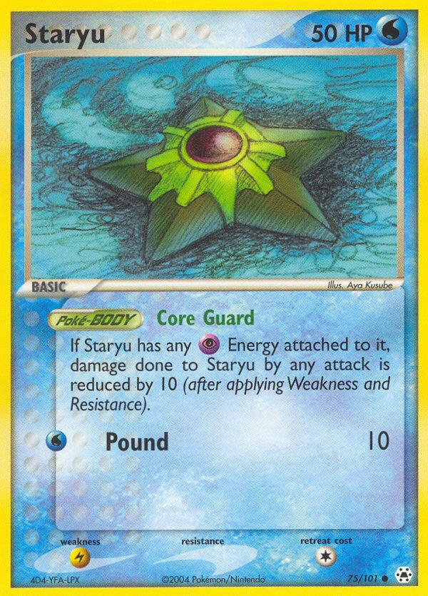 Staryu (75/101) [EX: Hidden Legends] | Good Games Morley
