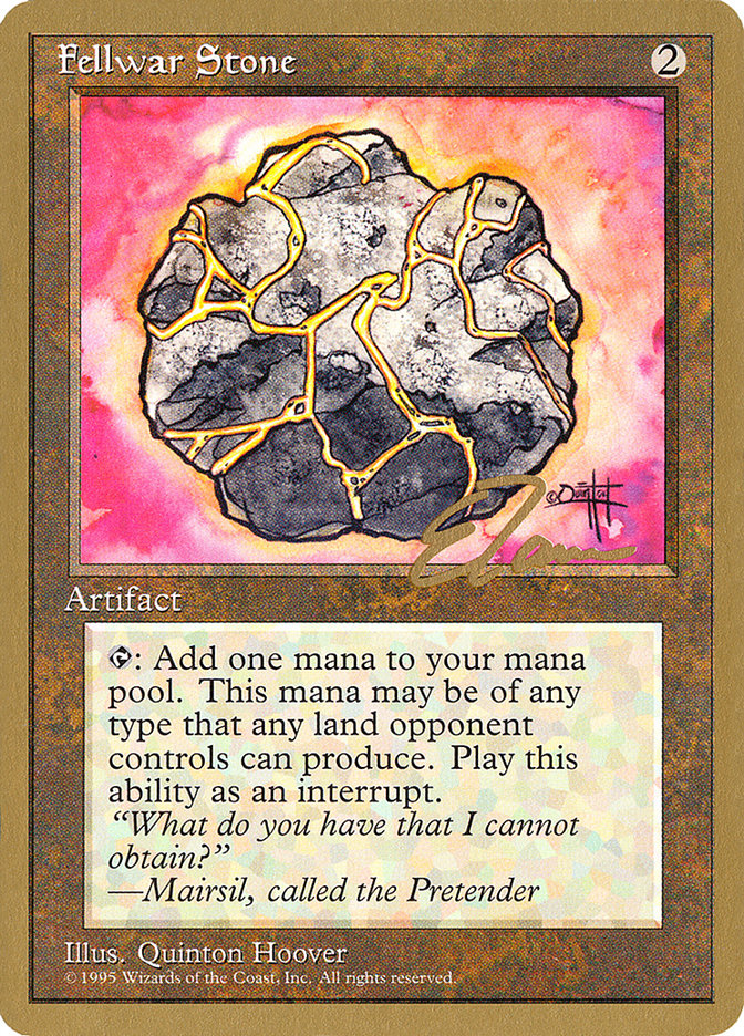 Fellwar Stone (Eric Tam) [Pro Tour Collector Set] | Good Games Morley