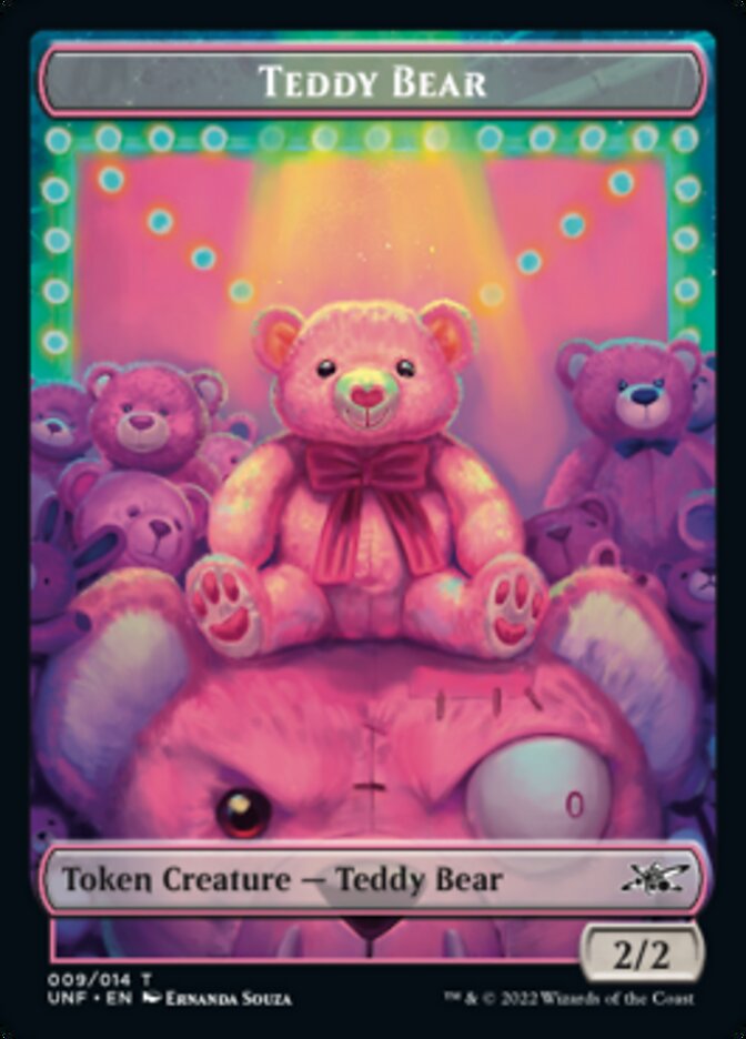 Teddy Bear Token [Unfinity Tokens] | Good Games Morley