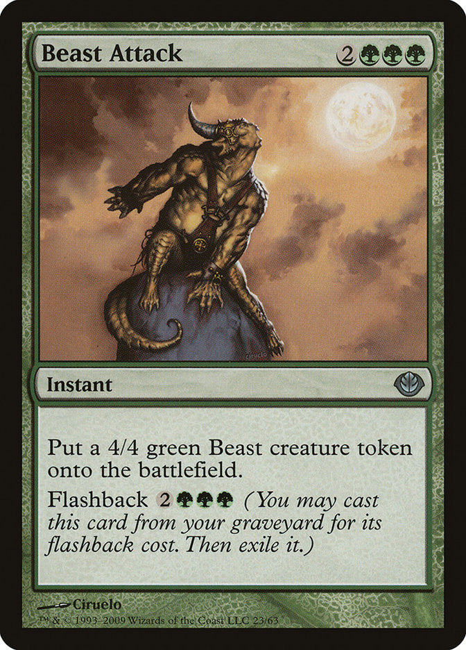 Beast Attack [Duel Decks: Garruk vs. Liliana] | Good Games Morley