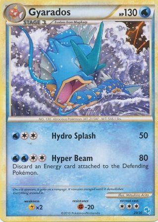 Gyarados (20/30) [HeartGold & SoulSilver: Trainer Kit - Gyarados] | Good Games Morley