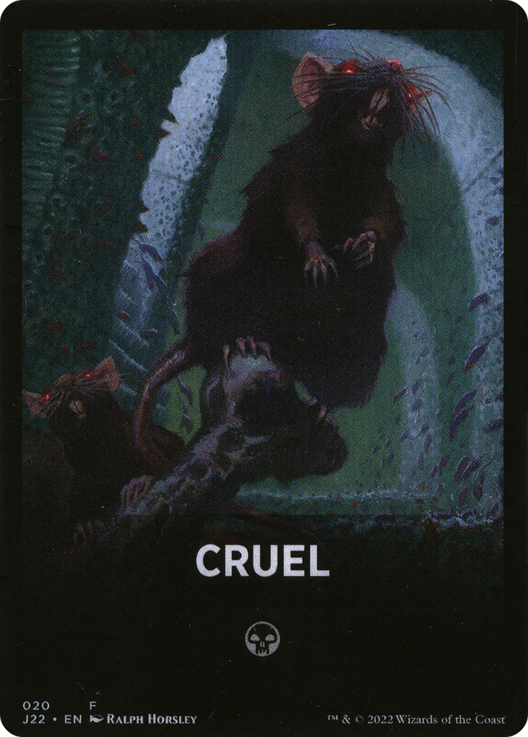 Cruel Theme Card [Jumpstart 2022 Front Cards] | Good Games Morley