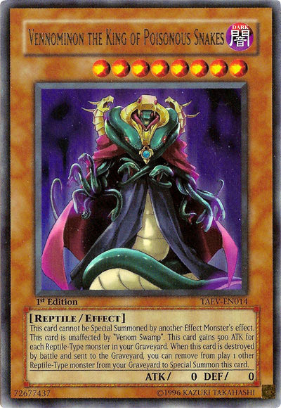 Vennominon the King of Poisonous Snakes [TAEV-EN014] Ultra Rare | Good Games Morley