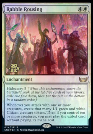 Rabble Rousing [Streets of New Capenna Prerelease Promos] | Good Games Morley