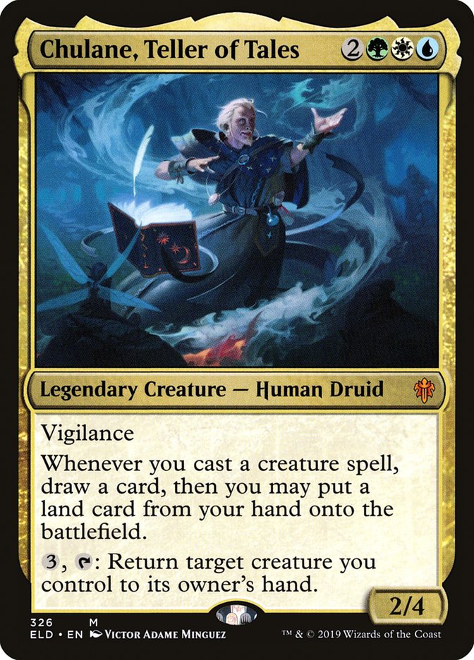 Chulane, Teller of Tales [Throne of Eldraine] | Good Games Morley