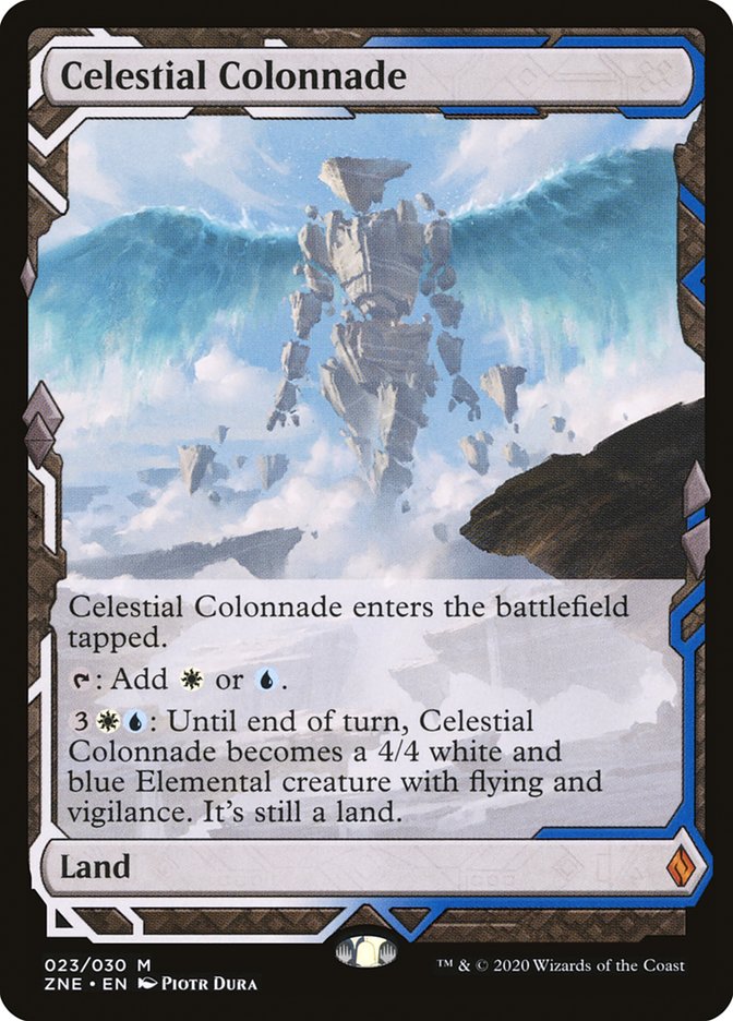 Celestial Colonnade (Expeditions) [Zendikar Rising Expeditions] | Good Games Morley