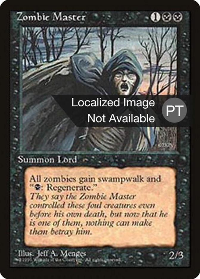 Zombie Master [Fourth Edition (Foreign Black Border)] | Good Games Morley