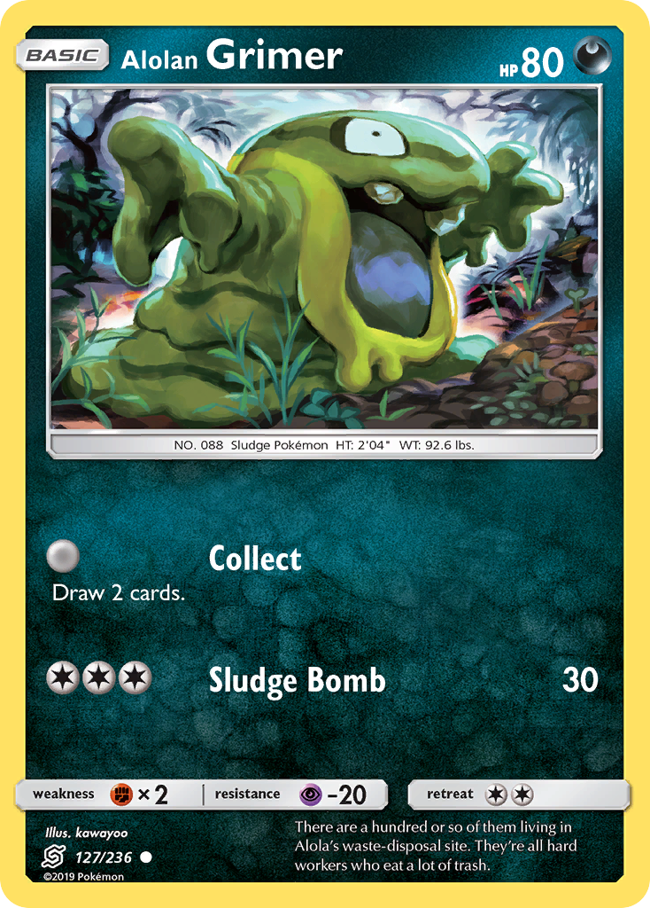 Alolan Grimer (127/236) [Sun & Moon: Unified Minds] | Good Games Morley