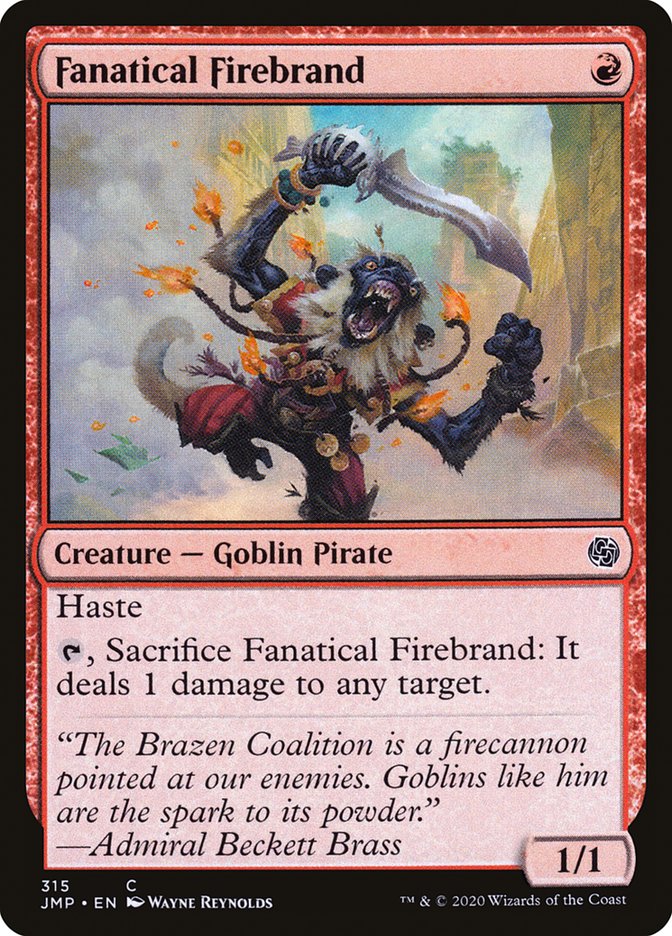 Fanatical Firebrand [Jumpstart] | Good Games Morley