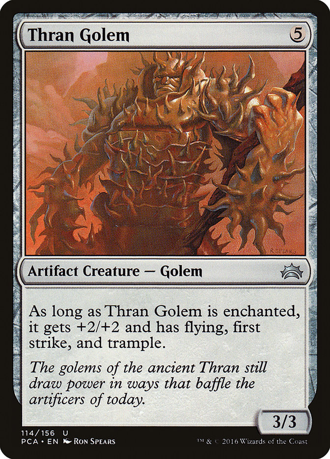 Thran Golem [Planechase Anthology] | Good Games Morley
