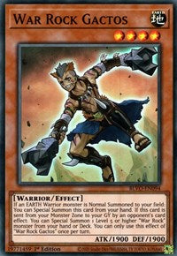 War Rock Gactos [BLVO-EN094] Super Rare | Good Games Morley