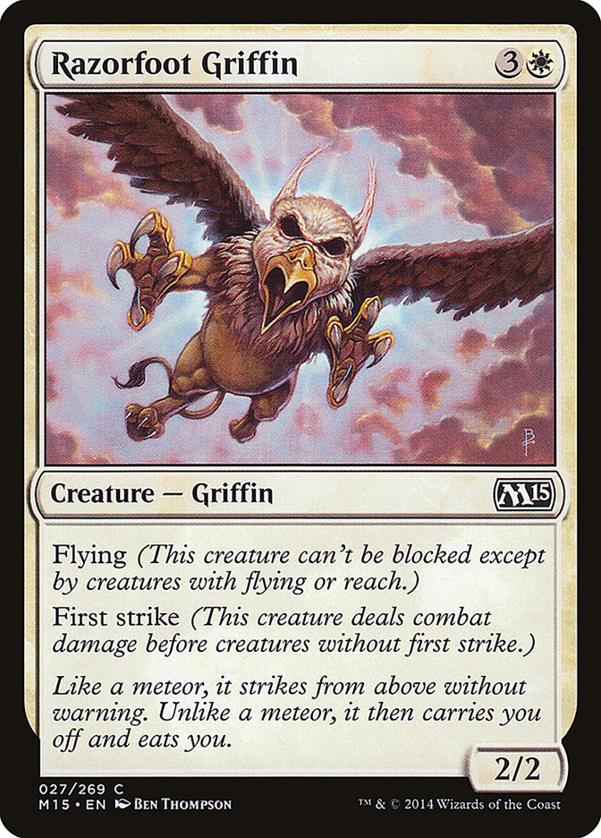 Razorfoot Griffin [Magic 2015] | Good Games Morley