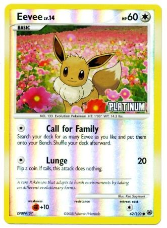 Eevee (62/100) [Burger King Promos: 2009 Collection] | Good Games Morley
