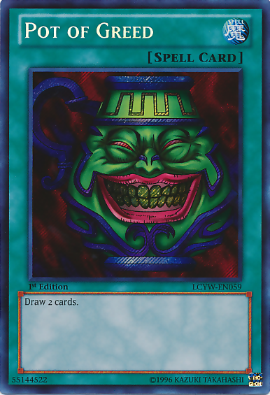 Pot of Greed [LCYW-EN059] Secret Rare | Good Games Morley