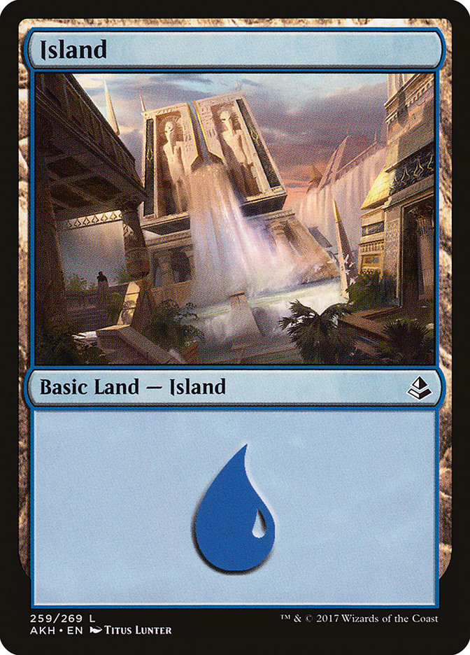 Island (259) [Amonkhet] | Good Games Morley