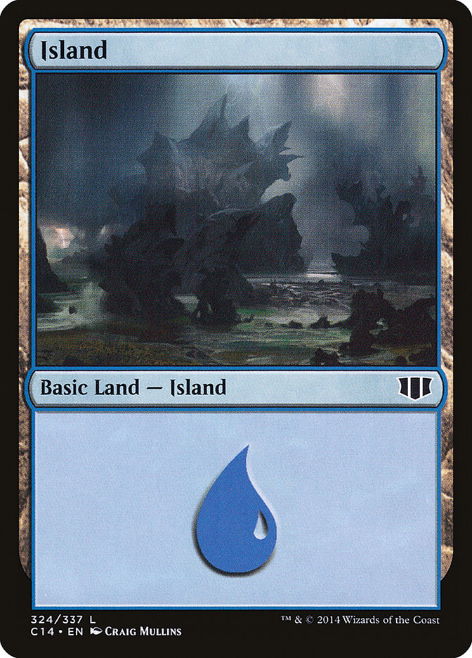 Island (324) [Commander 2014] | Good Games Morley