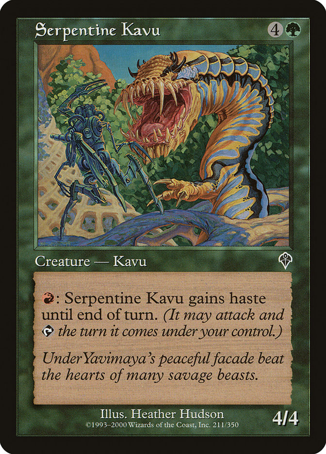Serpentine Kavu [Invasion] | Good Games Morley